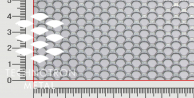 FE 10 x 7,6 x 1,4 x 0,7 mm, Siatka cięto-ciągniona z blachy ocynkowanej DX51D+Z - DX55D
