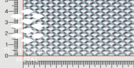 TR 10 x 5 x 1,6 mm, 0,8x1000x2000 mm, Siatka cięto-ciągniona z blachy stalowej  DC01-DC05