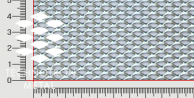 TR 10 x 5 x 1,6 mm, 0,8x1000x2000 mm, Siatka cięto-ciągniona z blachy stalowej  DC01-DC05