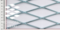 TR 125 x 40 x 4 mm; 3x1250x2000 mm, Siatka cięto-ciągniona z blachy stalowej DD11 - DD13