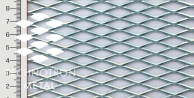 Siatka cięto-ciągniona TR 28 x 9 x 2 mm,  1,5x1000x2000 mm,  Siatka cięto-ciągniona z blachy stalowej DC01-DC05