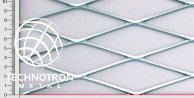 TR 125 x 40 x 4 mm; 3x1250x2000 mm, Siatka cięto-ciągniona z blachy stalowej DD11 - DD13